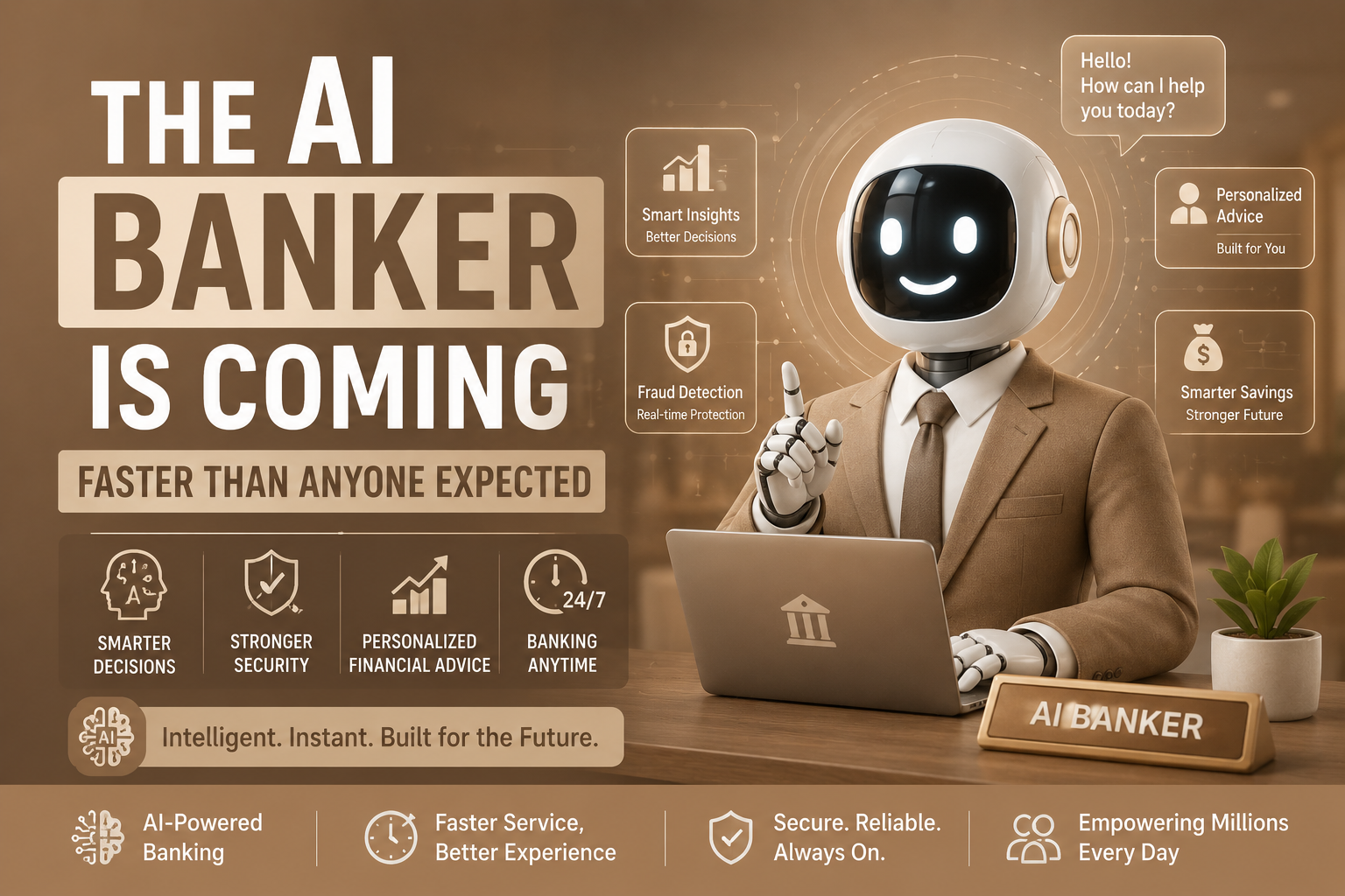 The AI Banker Arrives Sooner Than Predicted