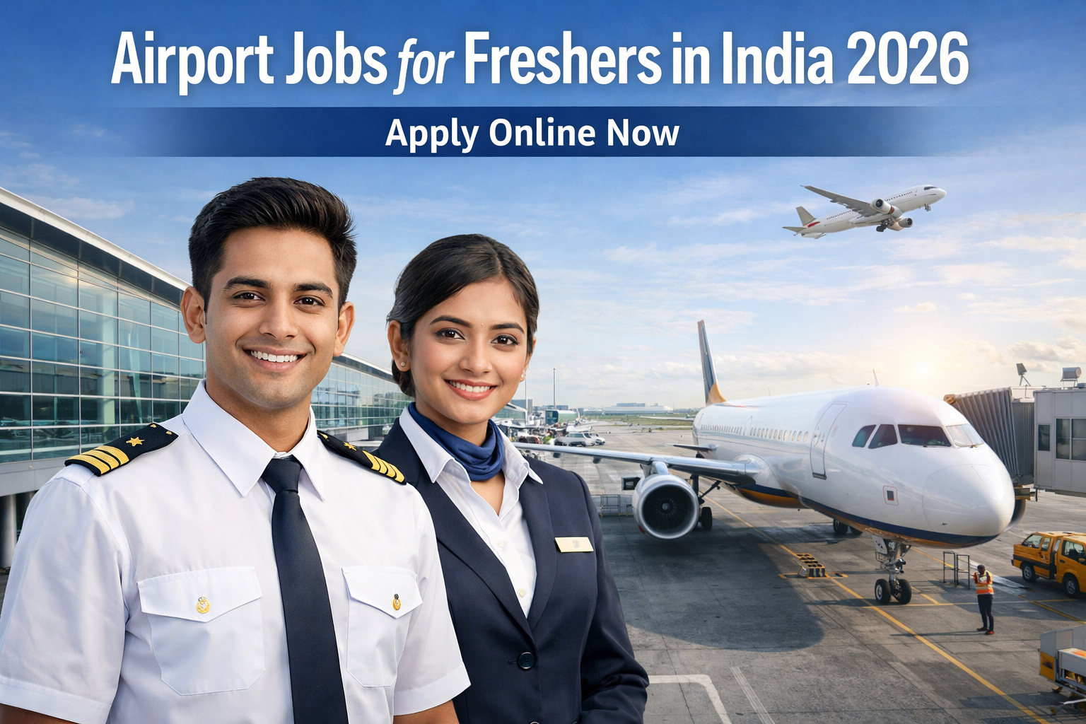 Airport Jobs for Freshers in India 2026 — Apply Online Now
