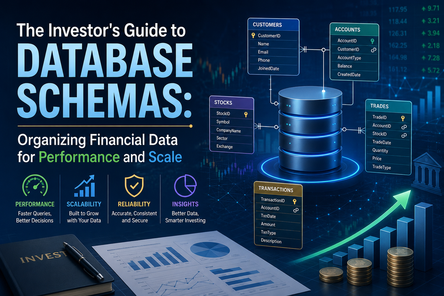 The Investor’s Guide to Database Schemas: Organizing Financial Data for Performance and Scale