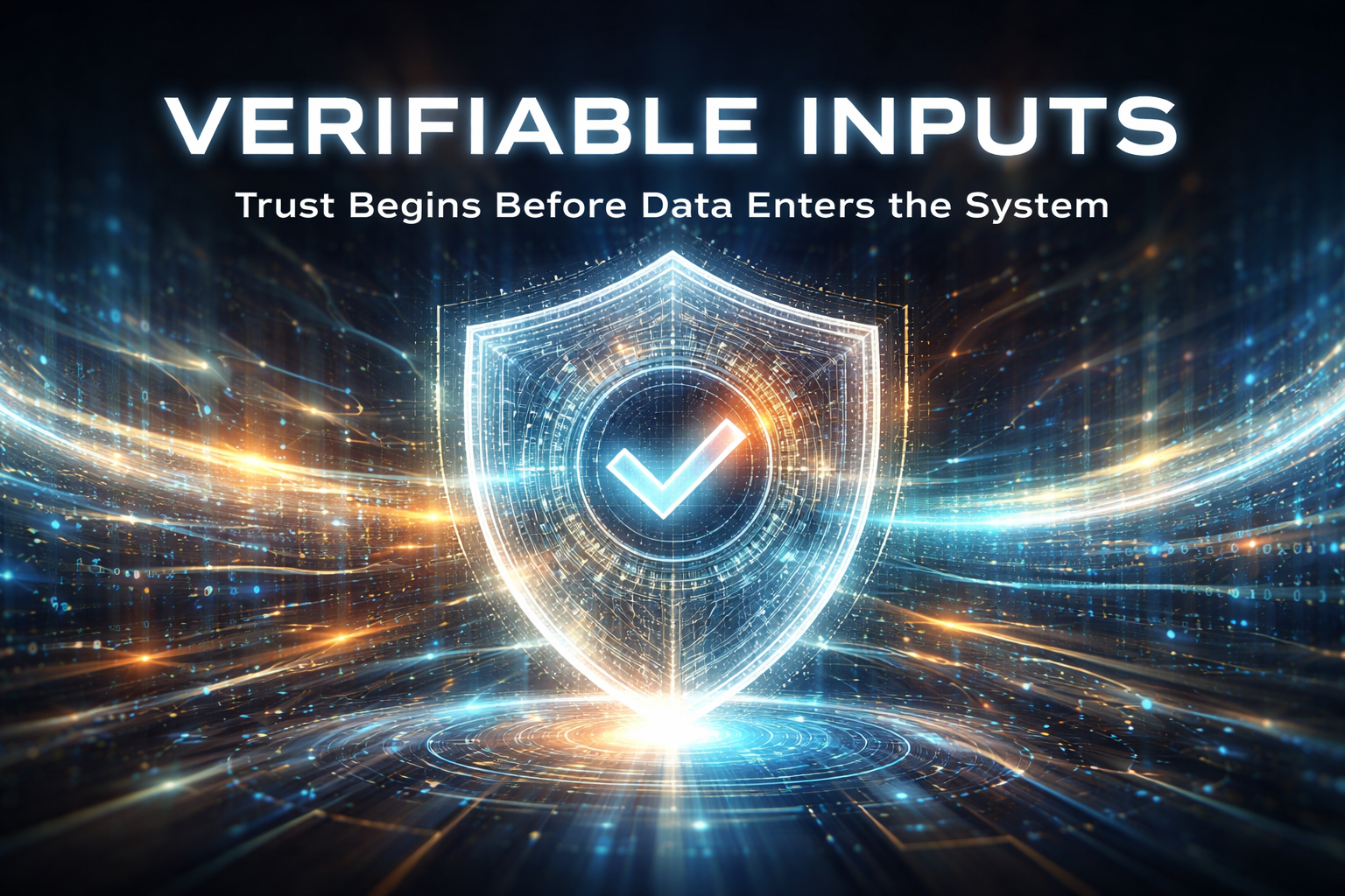 Verifiable Inputs: Trust Begins Before Data Enters the System