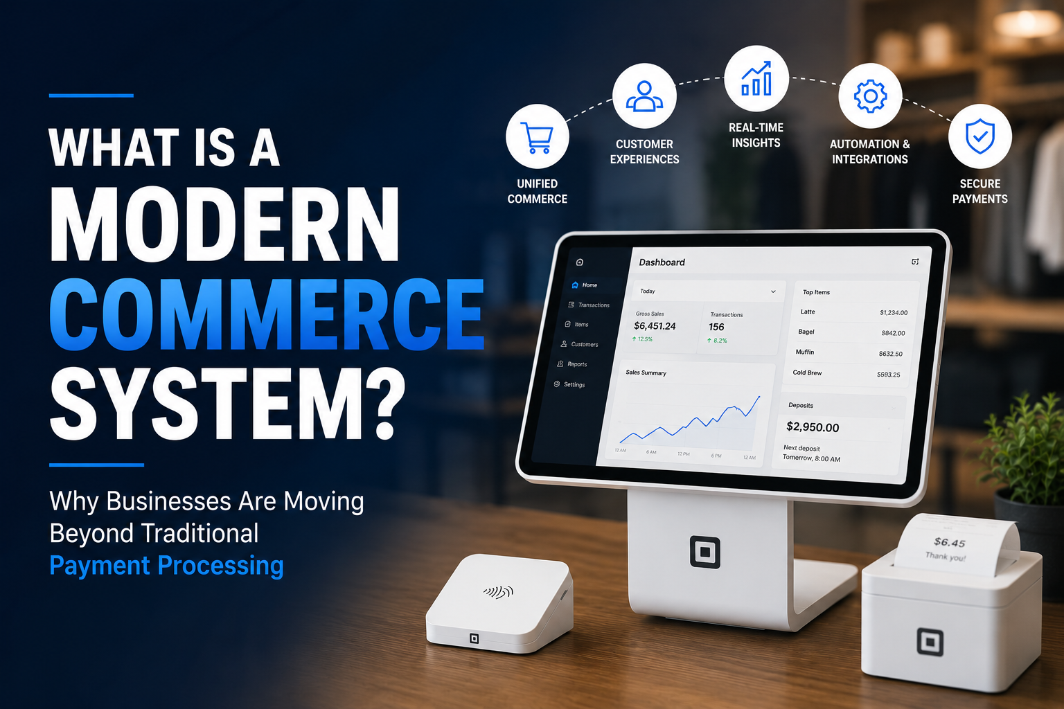 What Is a Modern Commerce System? Why Businesses Are Moving Beyond Traditional Payment Processing
