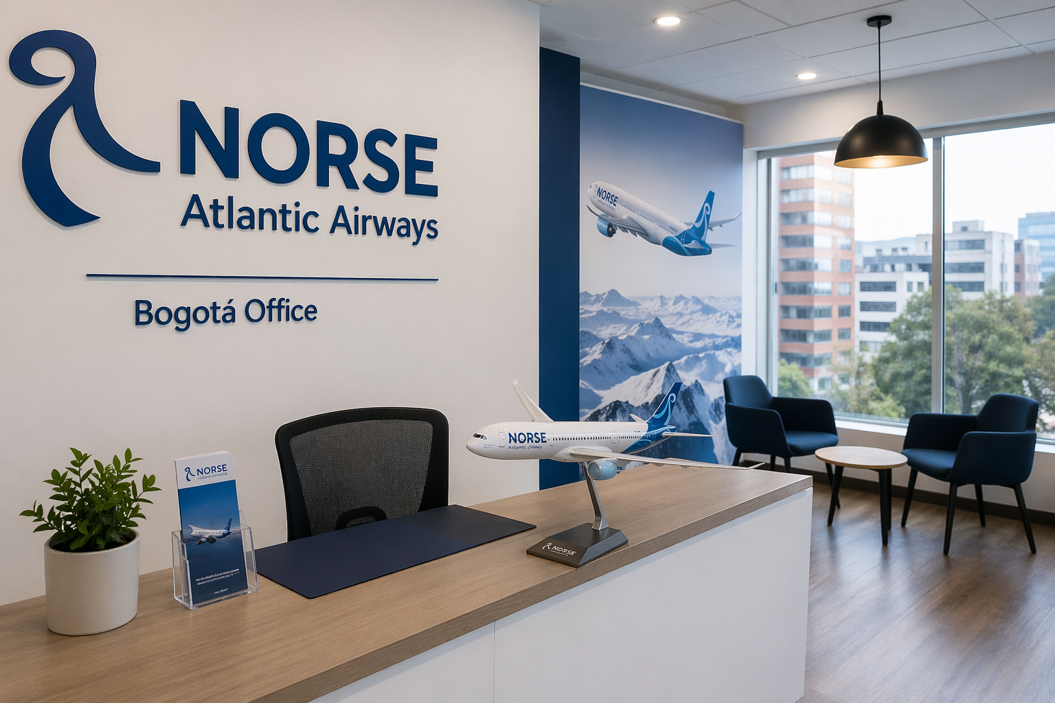 Norse Atlantic Airways Bogotá Office +1–833–641–1988