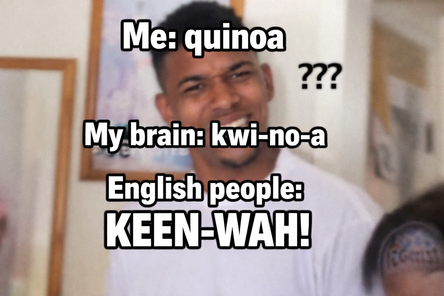 From ‘Queue’ to ‘Quinoa’: English Don Stress Me.
