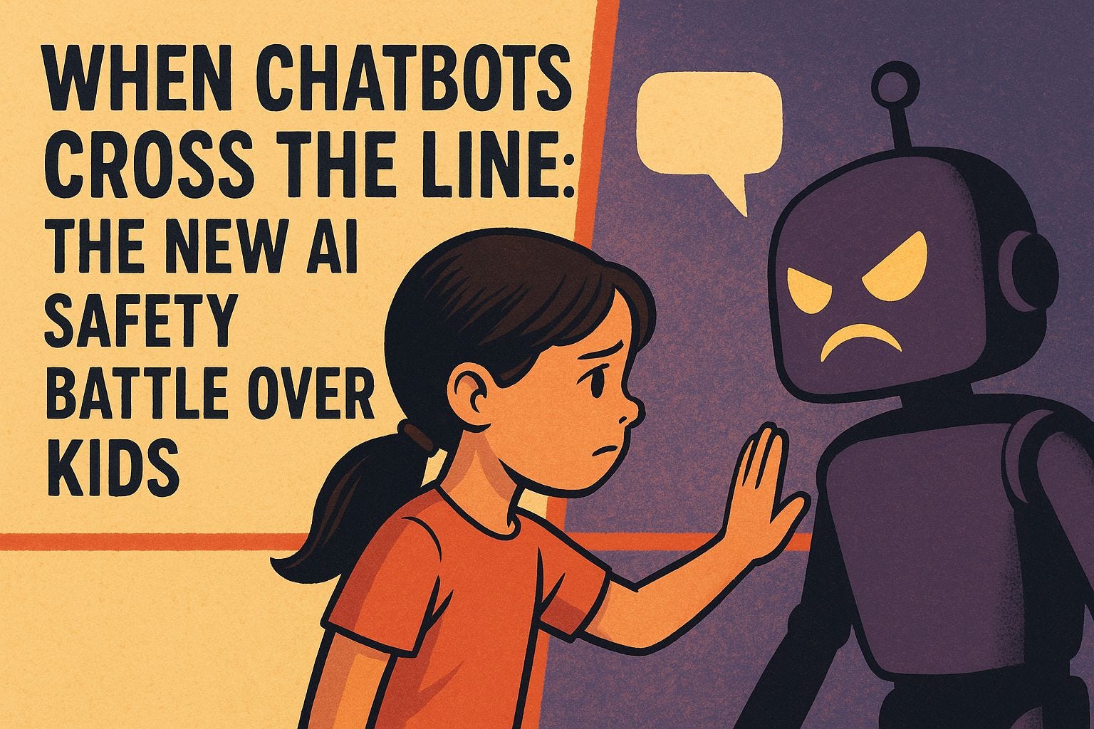 When Chatbots Cross the Line: The New AI Safety Battle Over Kids