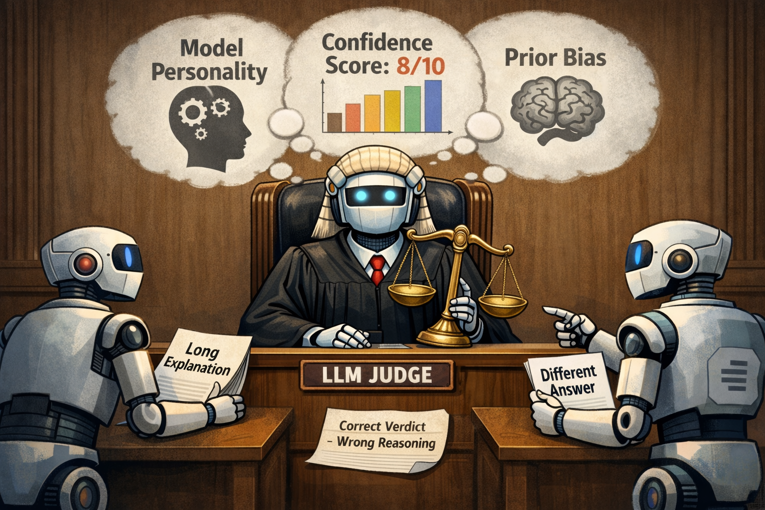 LLM as an (Opinionated) Judge