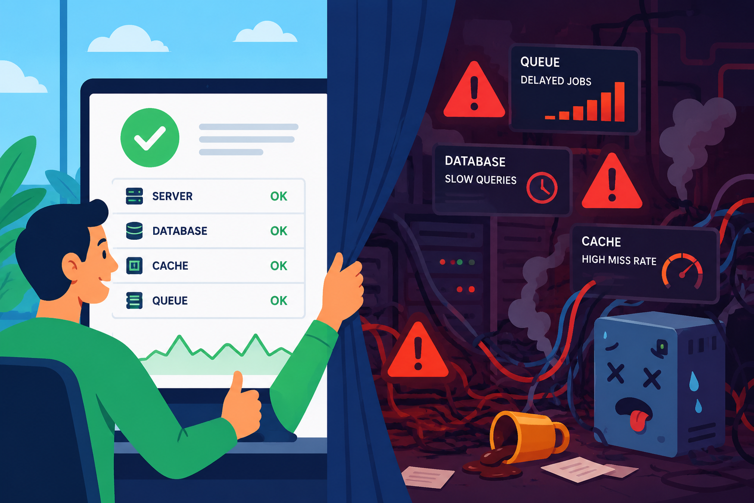 This Backend Illusion Makes Your PHP App Look Healthy When It Is Not