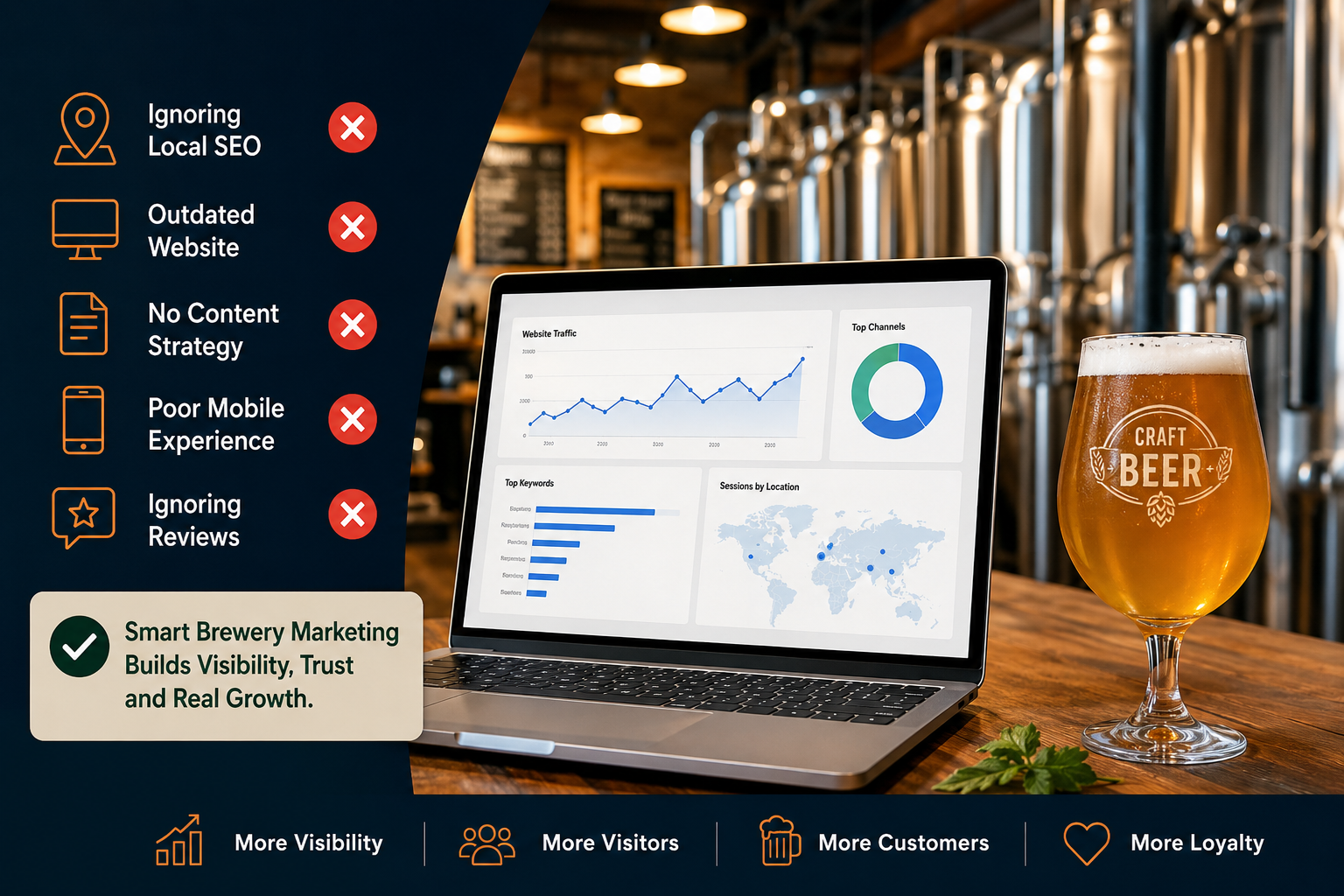 Brewery Marketing Mistakes That Can Hurt Your Online Growth