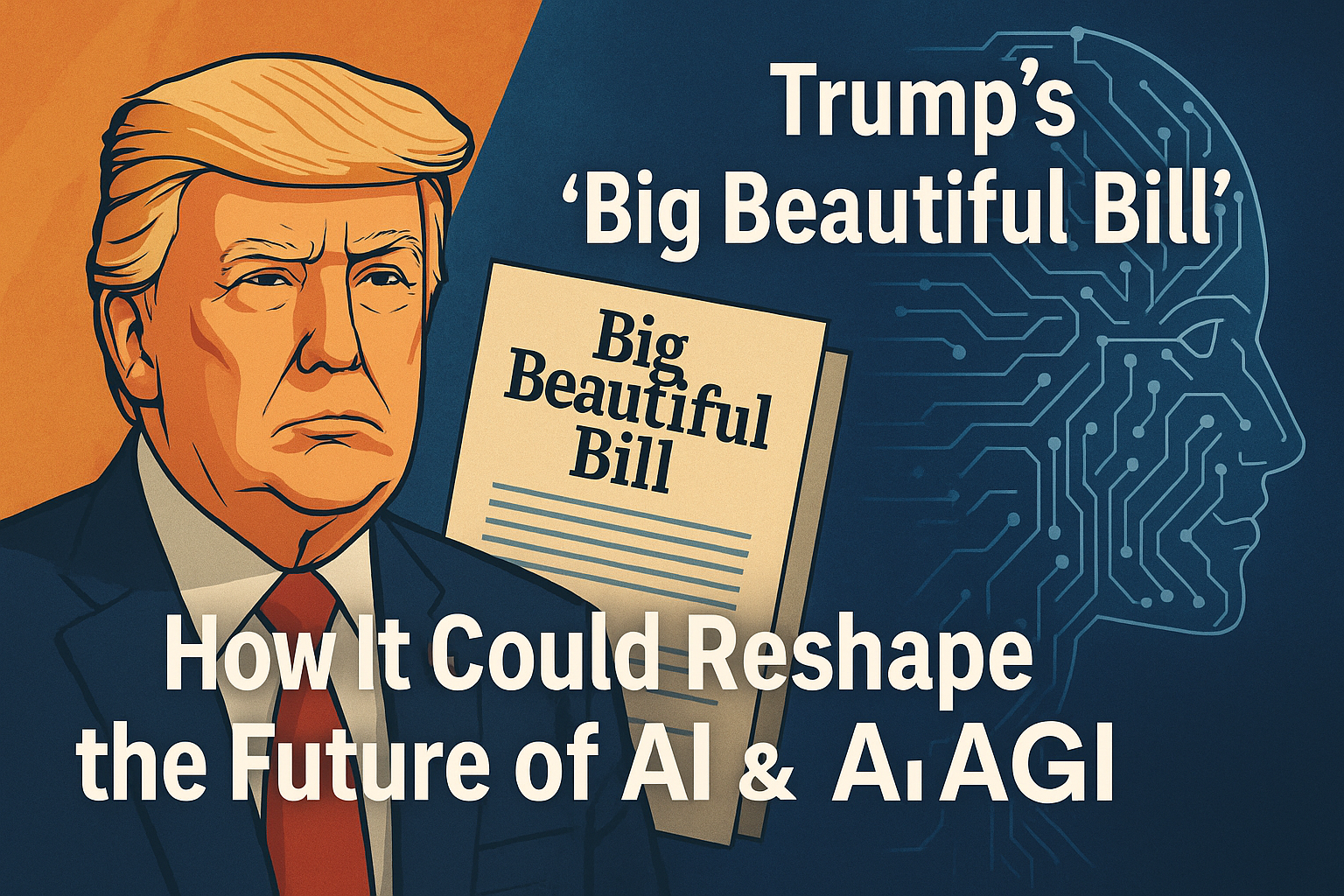 Trump’s Big Beautiful Bill: How It Could Reshape the Future of AI & AGI