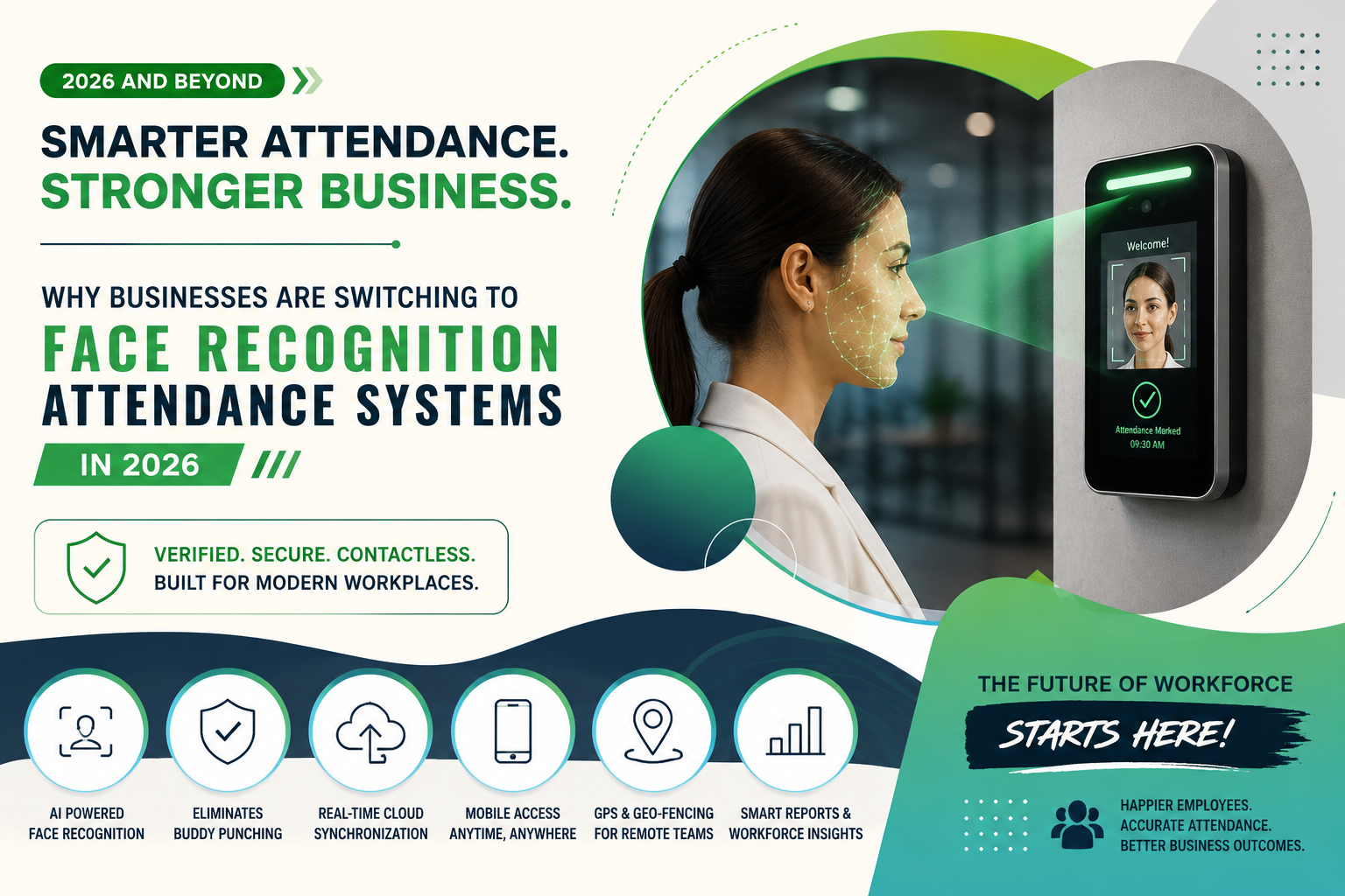 Why Businesses Are Switching to Face Recognition Attendance Systems in 2026