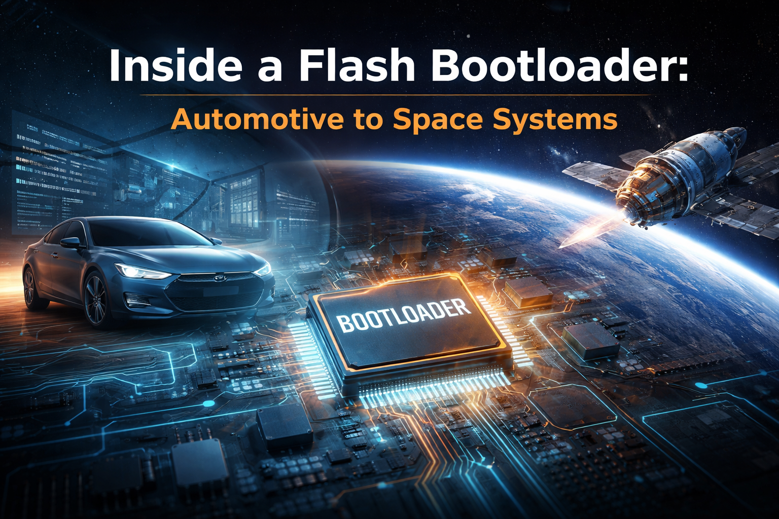 Inside a Flash Bootloader: From Automotive ECUs to Space Systems Inside a Flash Bootloader: From Automotive ECUs to Space Systems