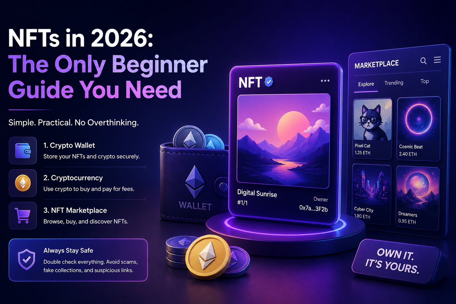 NFTs in 2026: The Only Beginner Guide You Need