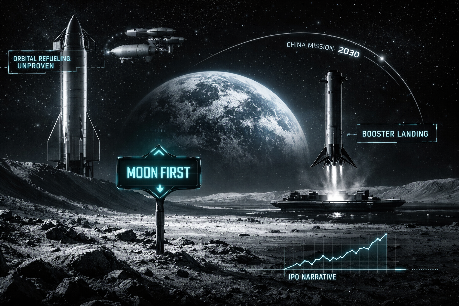 Elon Musk’s Moon Pivot Reveals the Real Bottleneck in the Space Race Elon Musk’s Moon Pivot Reveals the Real Bottleneck in the Space Race