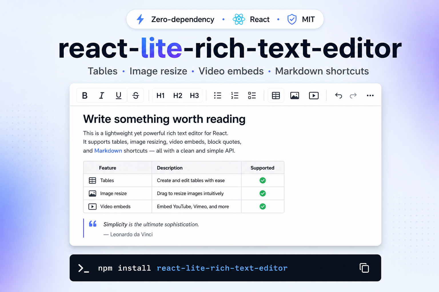 Why I Built a Zero-Dependency React Rich Text Editor in 2026