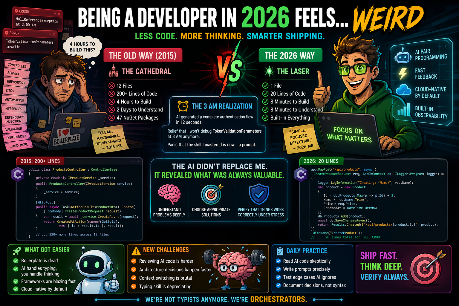 Being a Developer in 2026 Feels… Weird