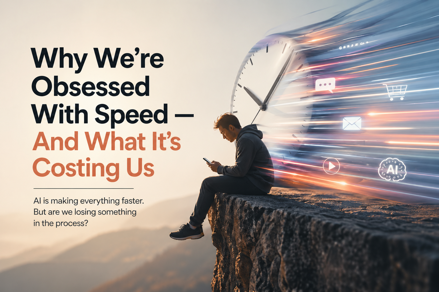 Why We’re Obsessed With Speed — And What It’s Costing Us