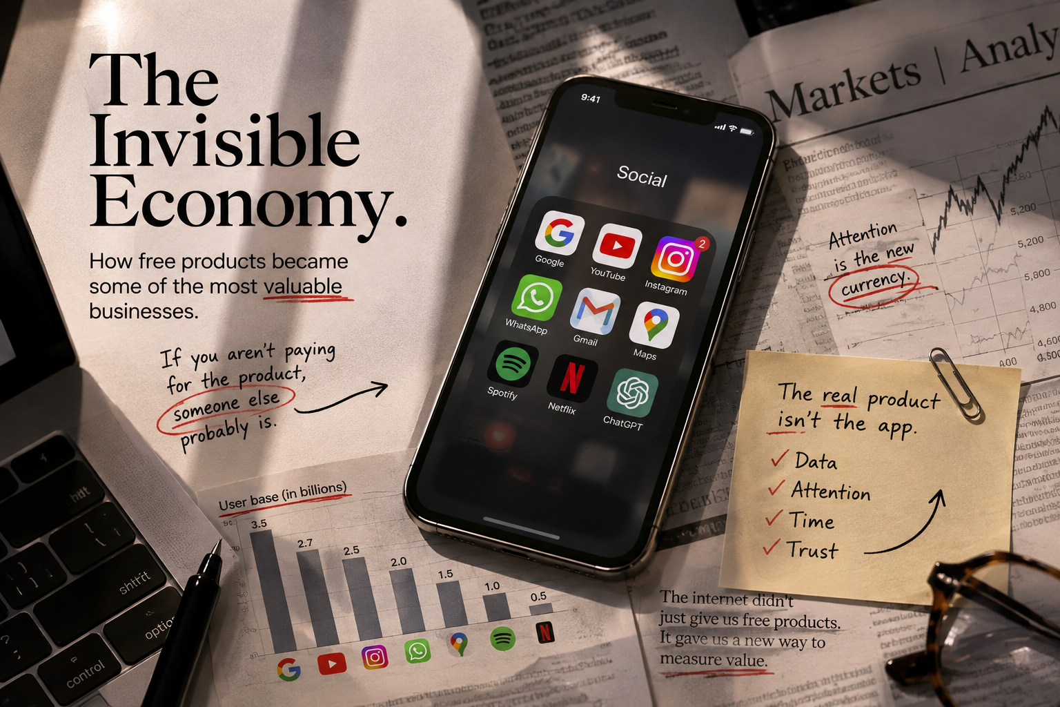 The Invisible Economy: How Free Products Became Some of the Most Valuable Businesses