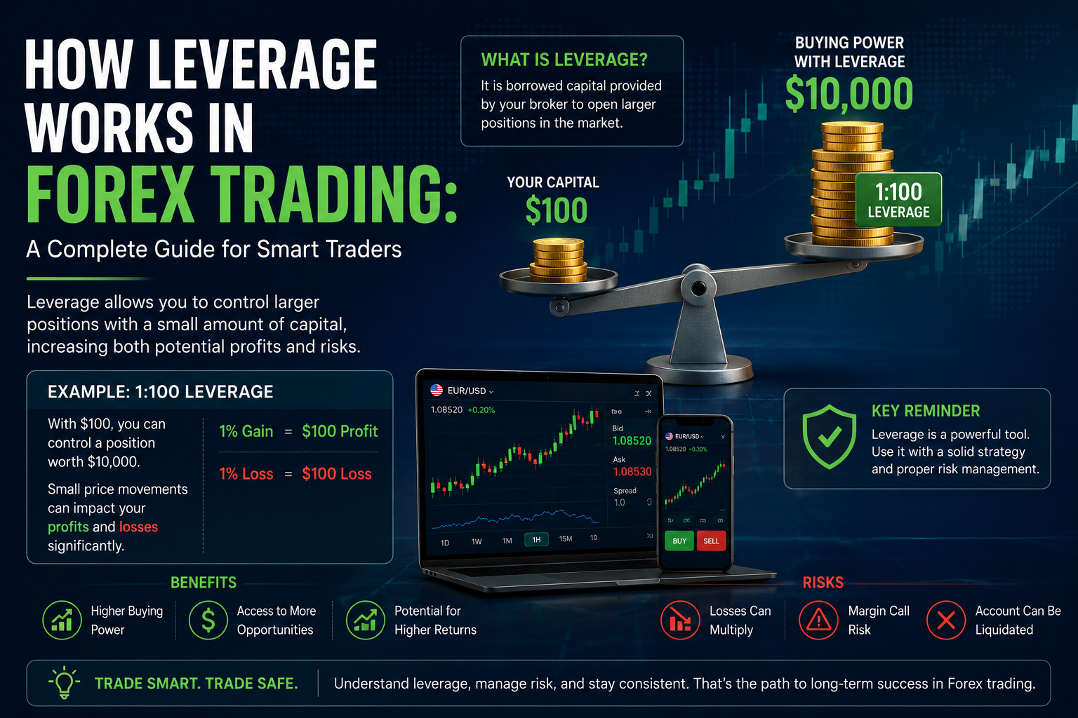 How Leverage Works in Forex Trading: A Complete Guide for Smart Traders
