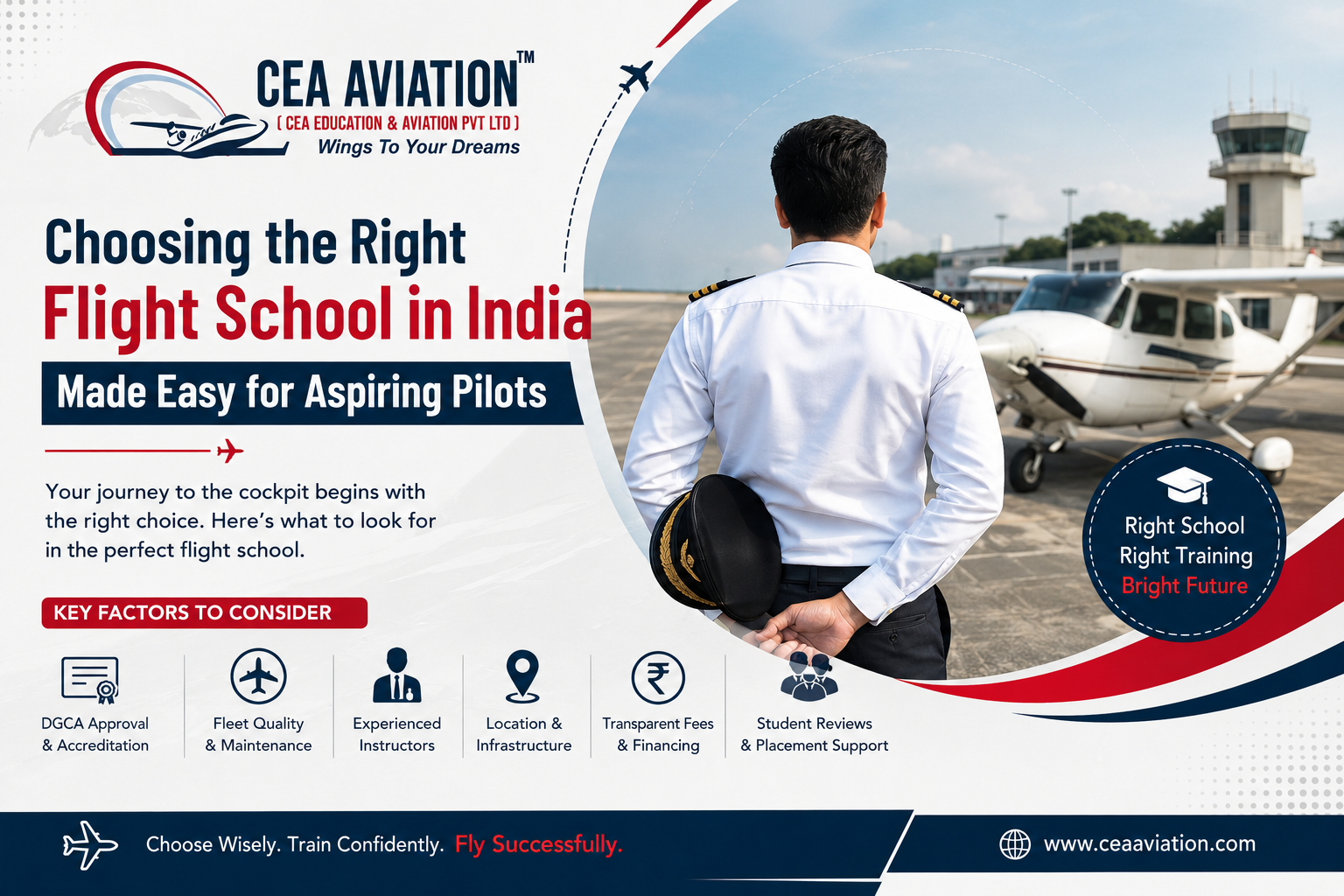 Choosing the Right Flight School in India Made Easy for Aspiring Pilot