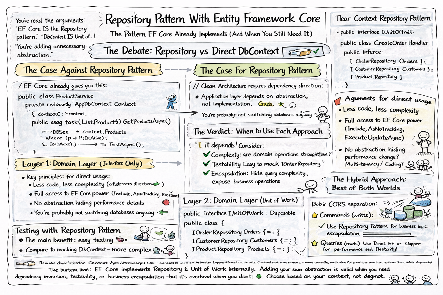 Repository Pattern With Entity Framework Core | Clean Architecture