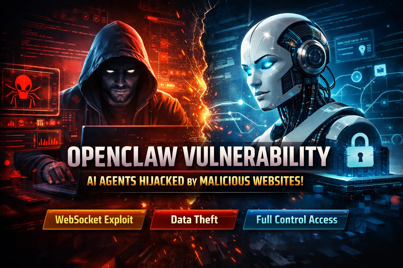 OpenClaw Vulnerability (ClawJacked) Explained: How Malicious Websites Hijacked AI Agents