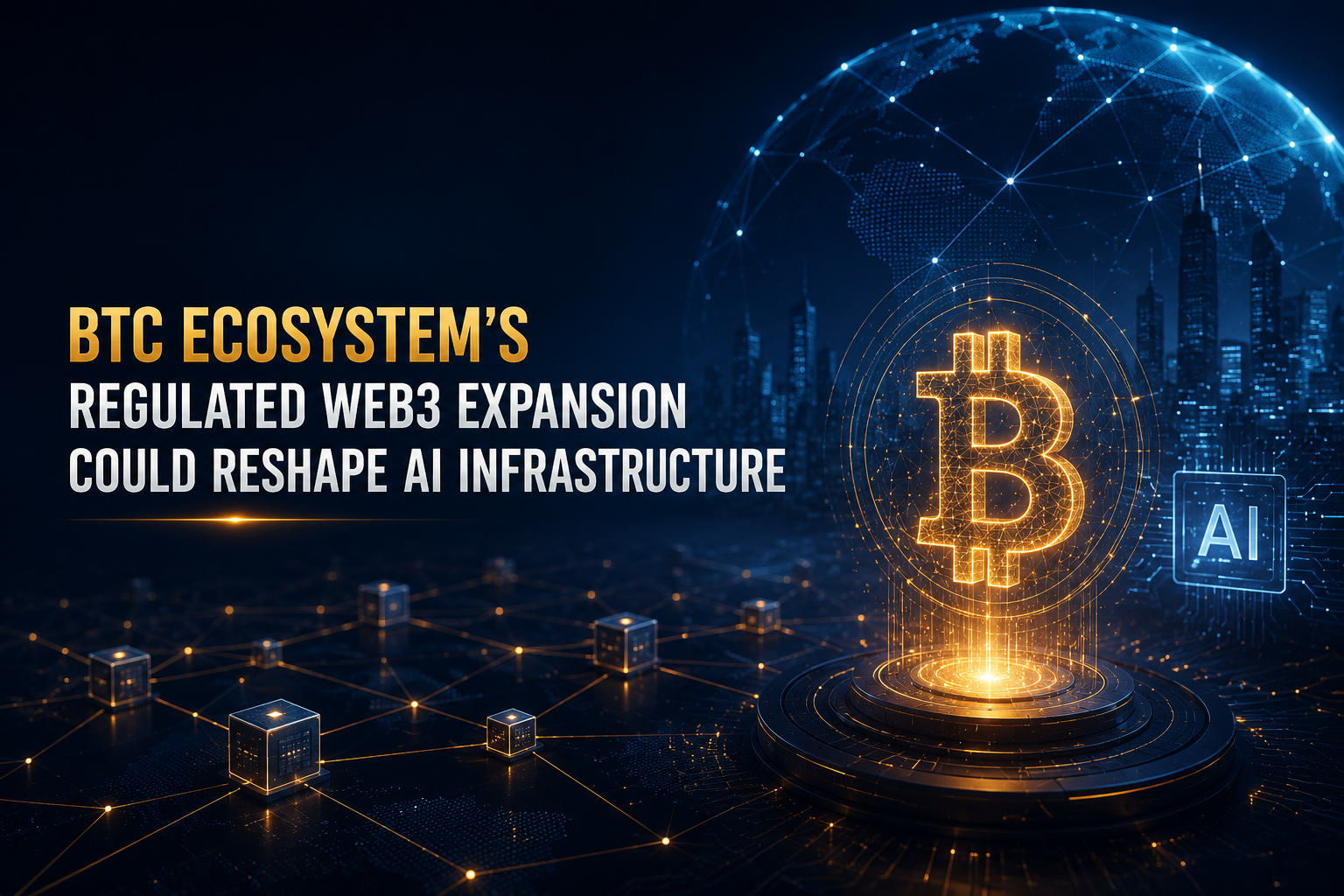 BTC Ecosystem’s Regulated Web3 Expansion Could Reshape AI Infrastructure