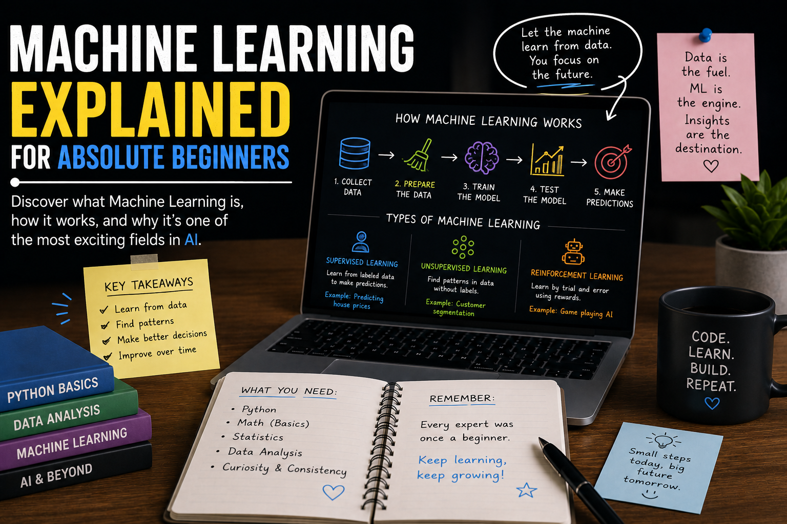 Machine Learning Explained for Absolute Beginners