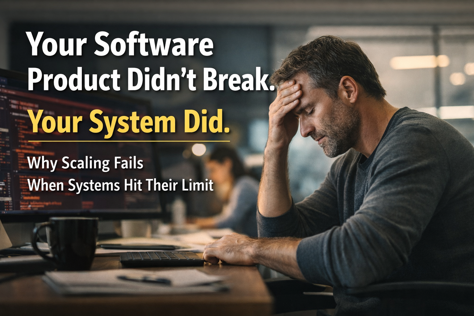 Your Software Product Didn’t Break. Your System Did
