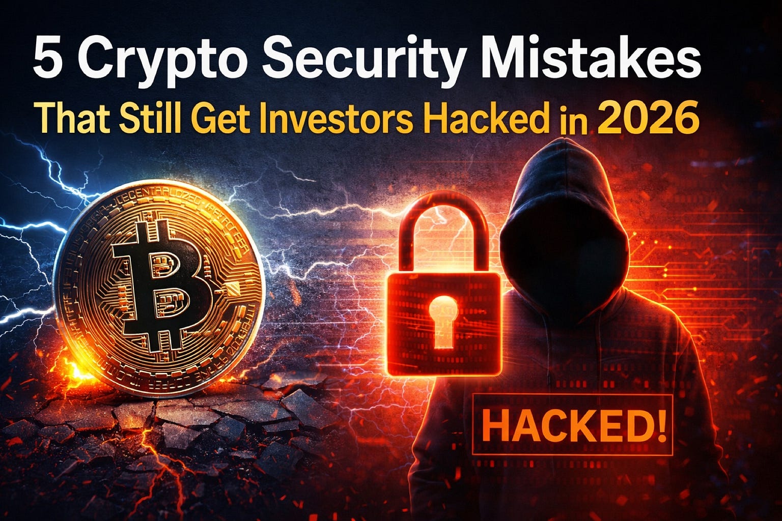5 Crypto Security Mistakes That Still Get Investors Hacked in 2026