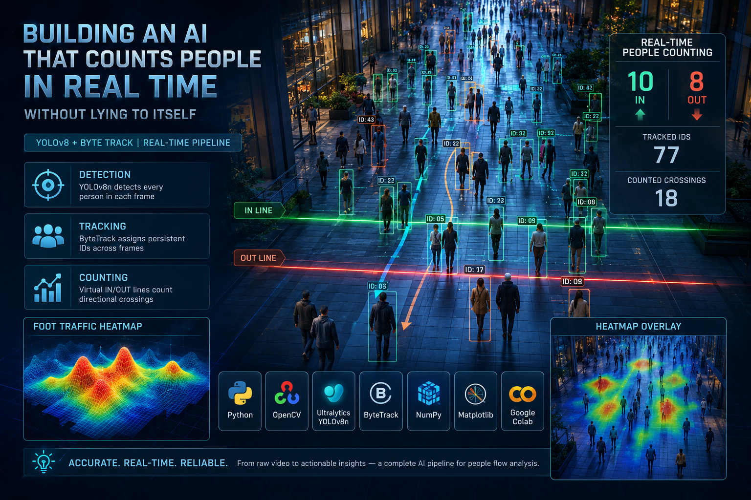 Building an AI That Counts People in Real Time — Without Lying to Itself