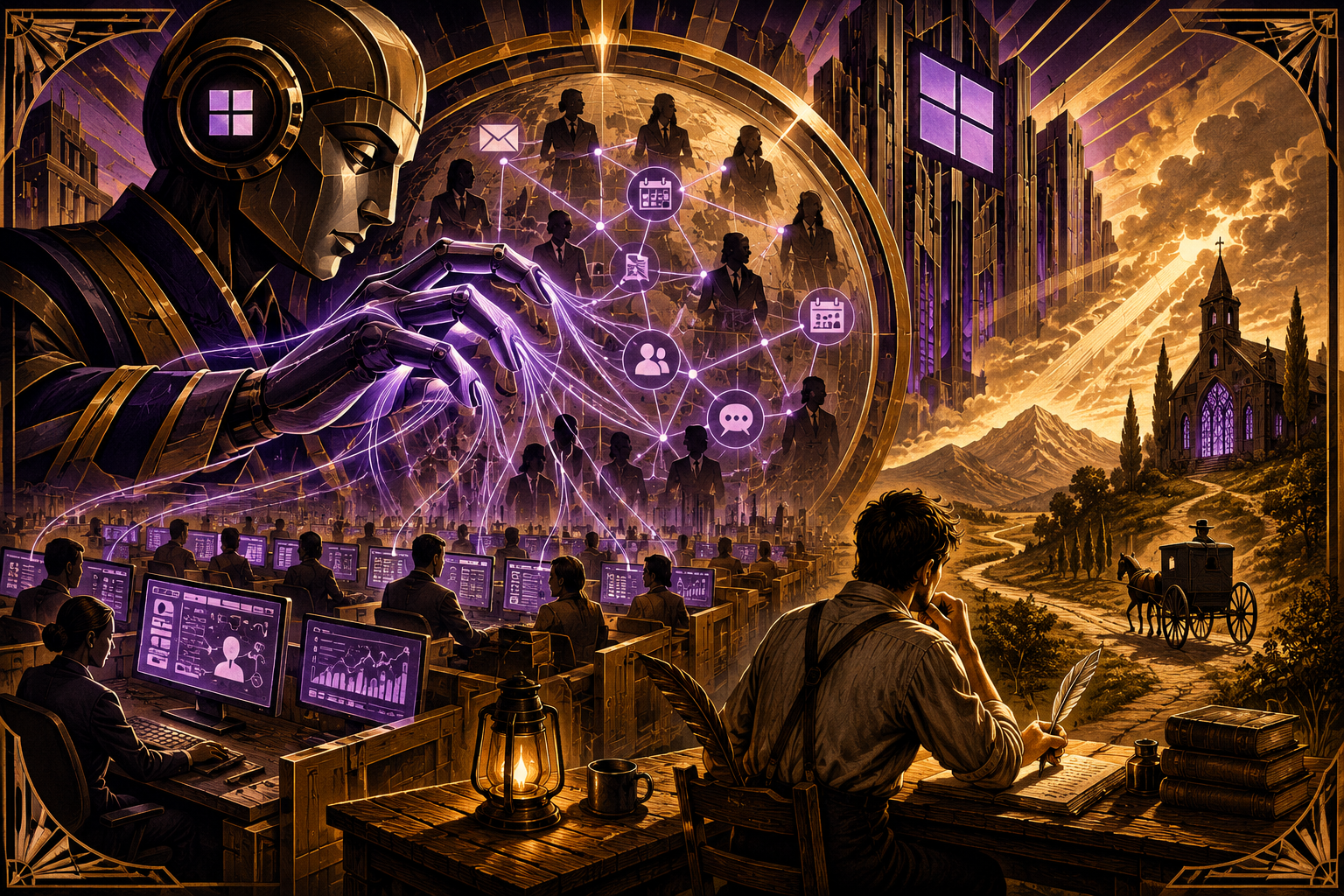 Microsoft’s AI Work Machine and Bitcoin