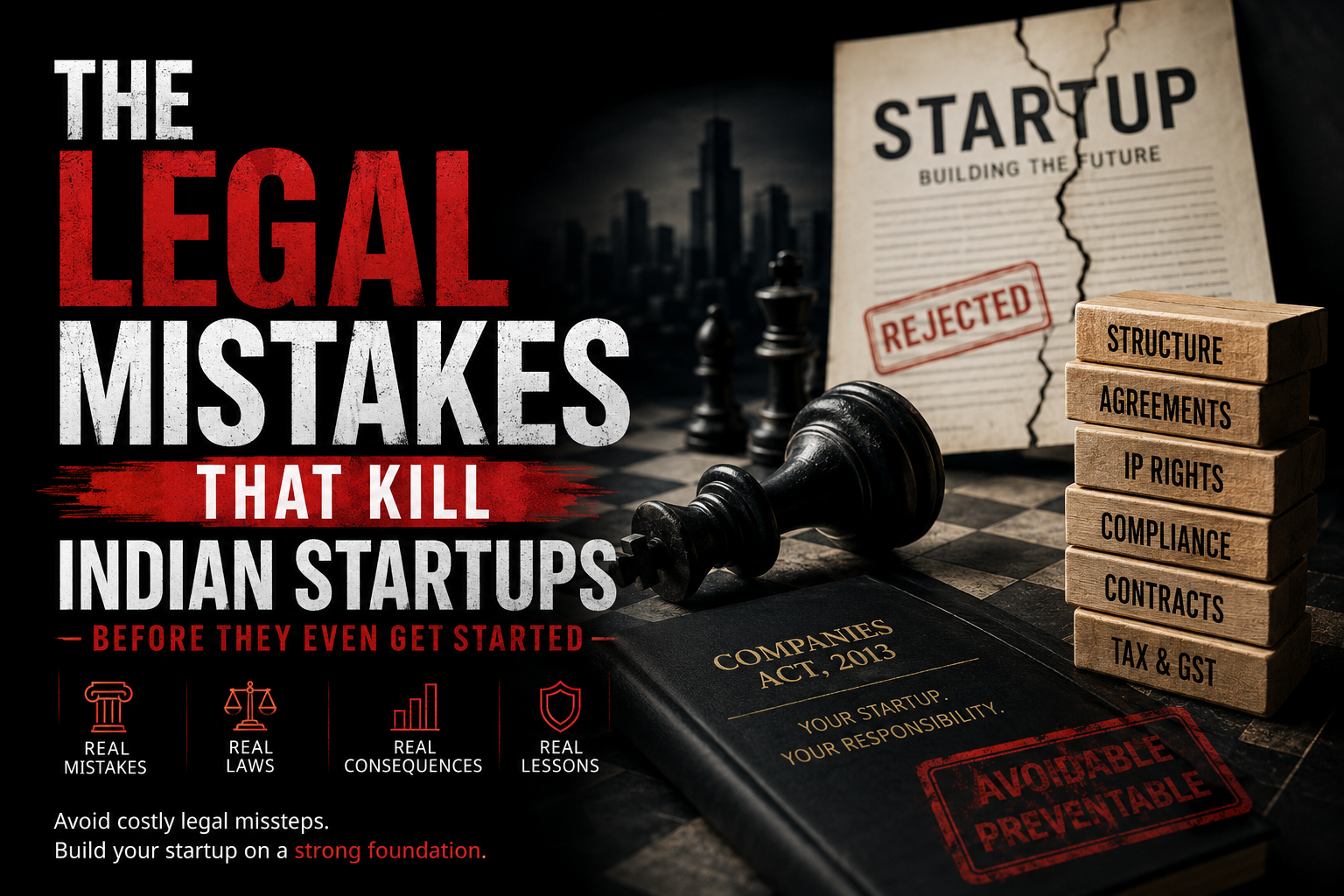 The Legal Mistakes That Kill Indian Startups Before They Even Get Started