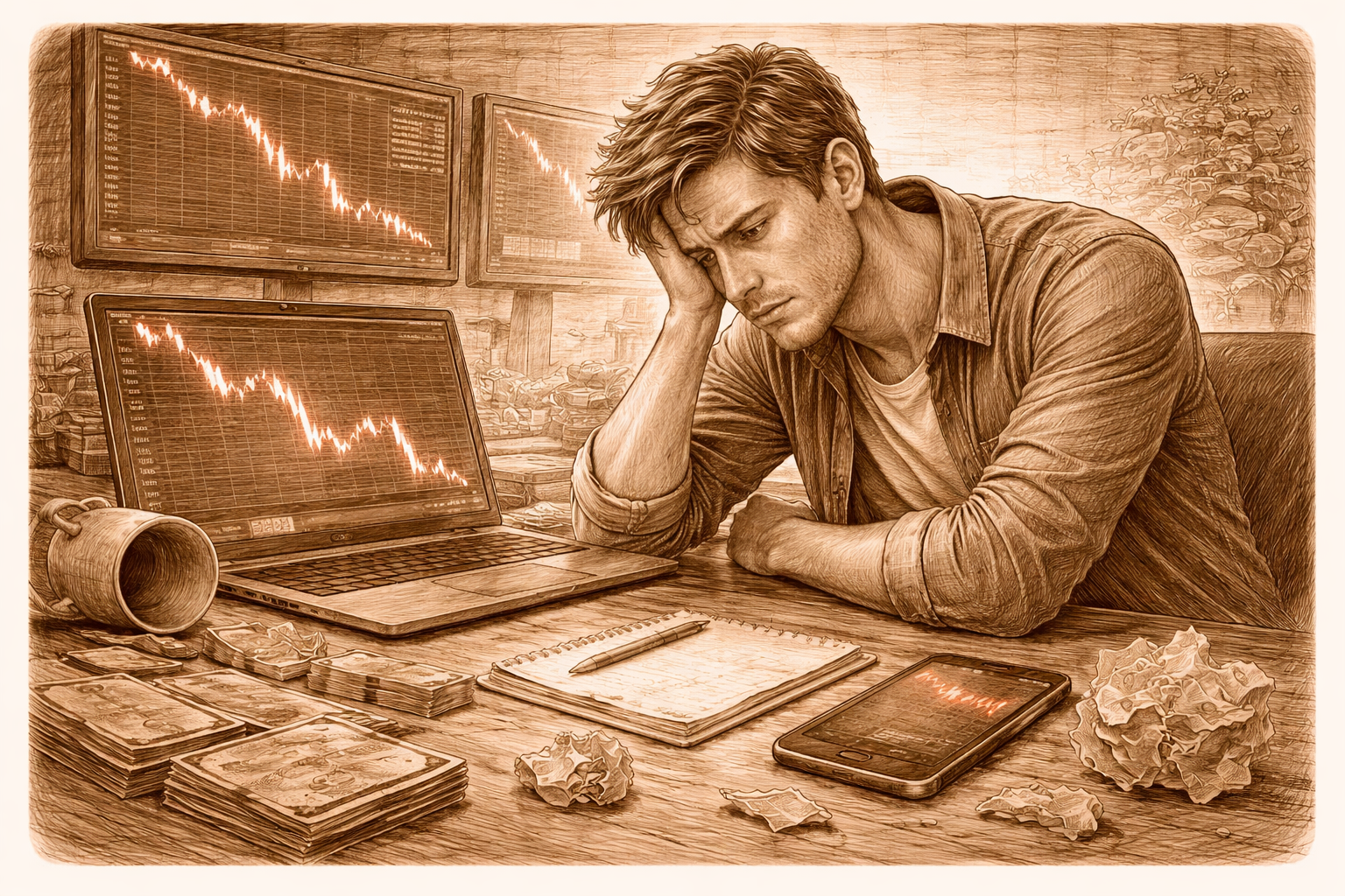 95% Drop In 3 Hours. Would A Stop Loss Have Saved You?
