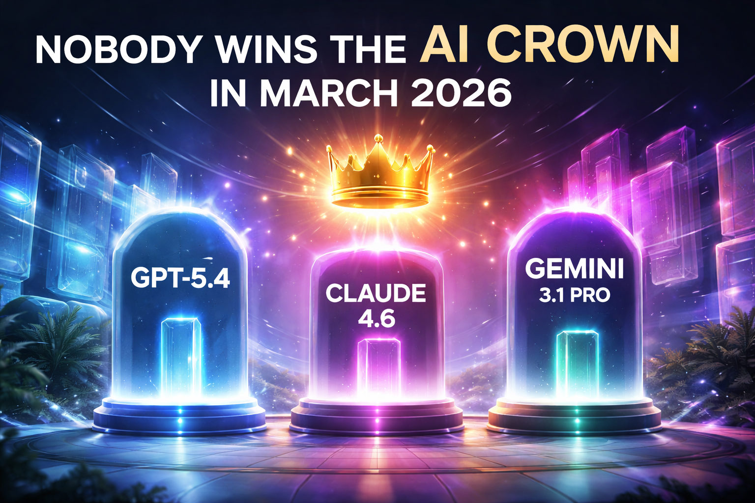 Nobody Wins the AI Crown in March 2026. Not Even GPT-5.4.