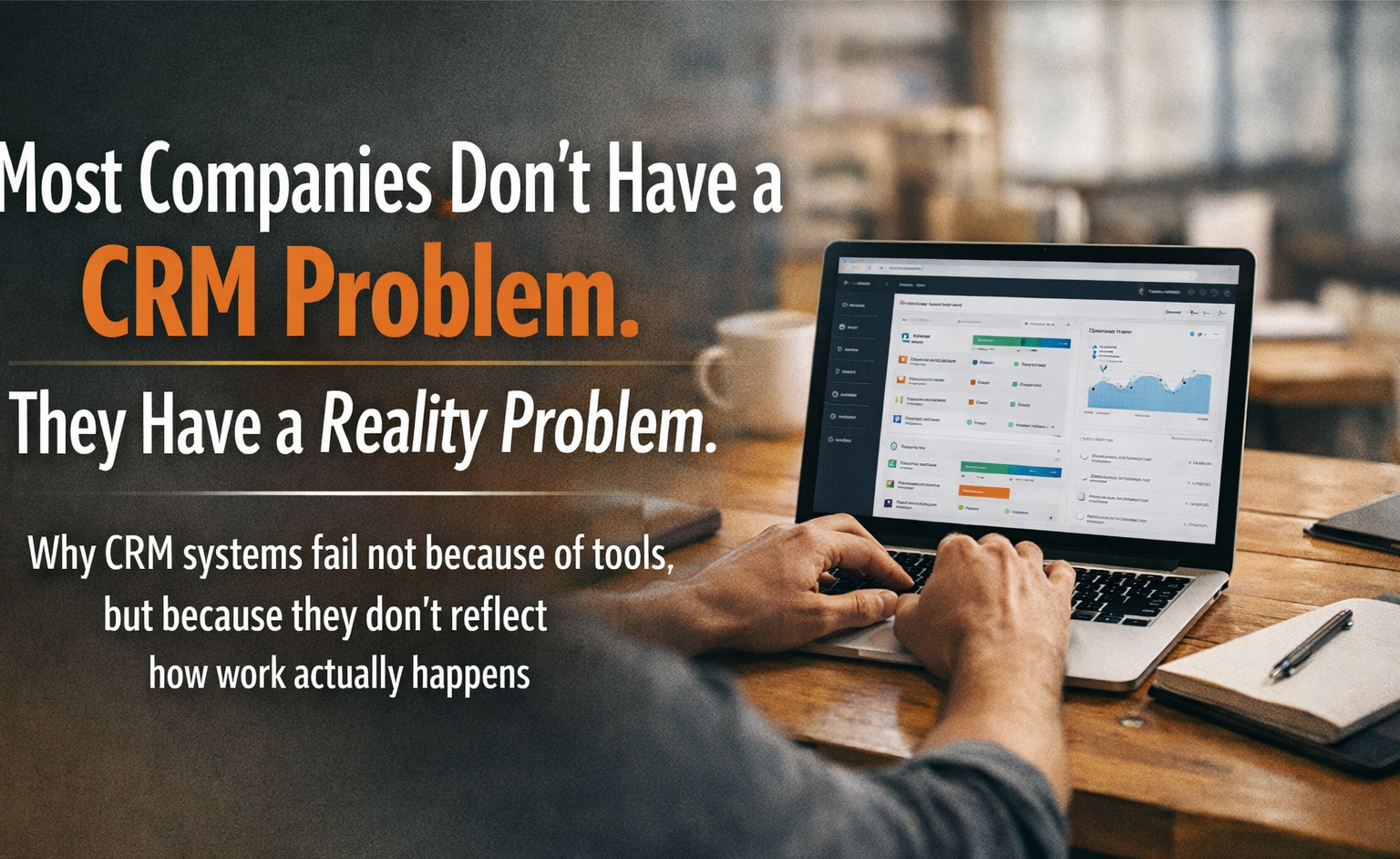 Most Companies Don’t Have a CRM Problem. They Have a Reality Problem.