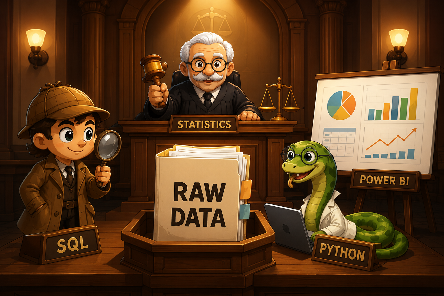 Who Framed Data?
