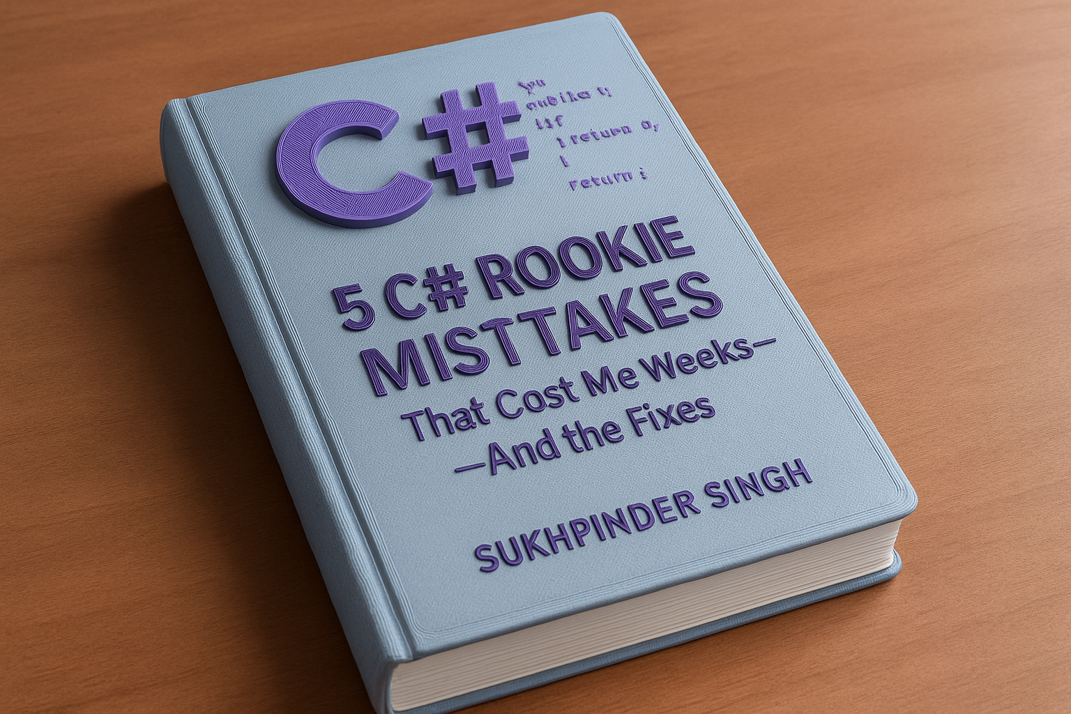 5 C# Rookie Mistakes That Cost Me Weeks — And the Fixes