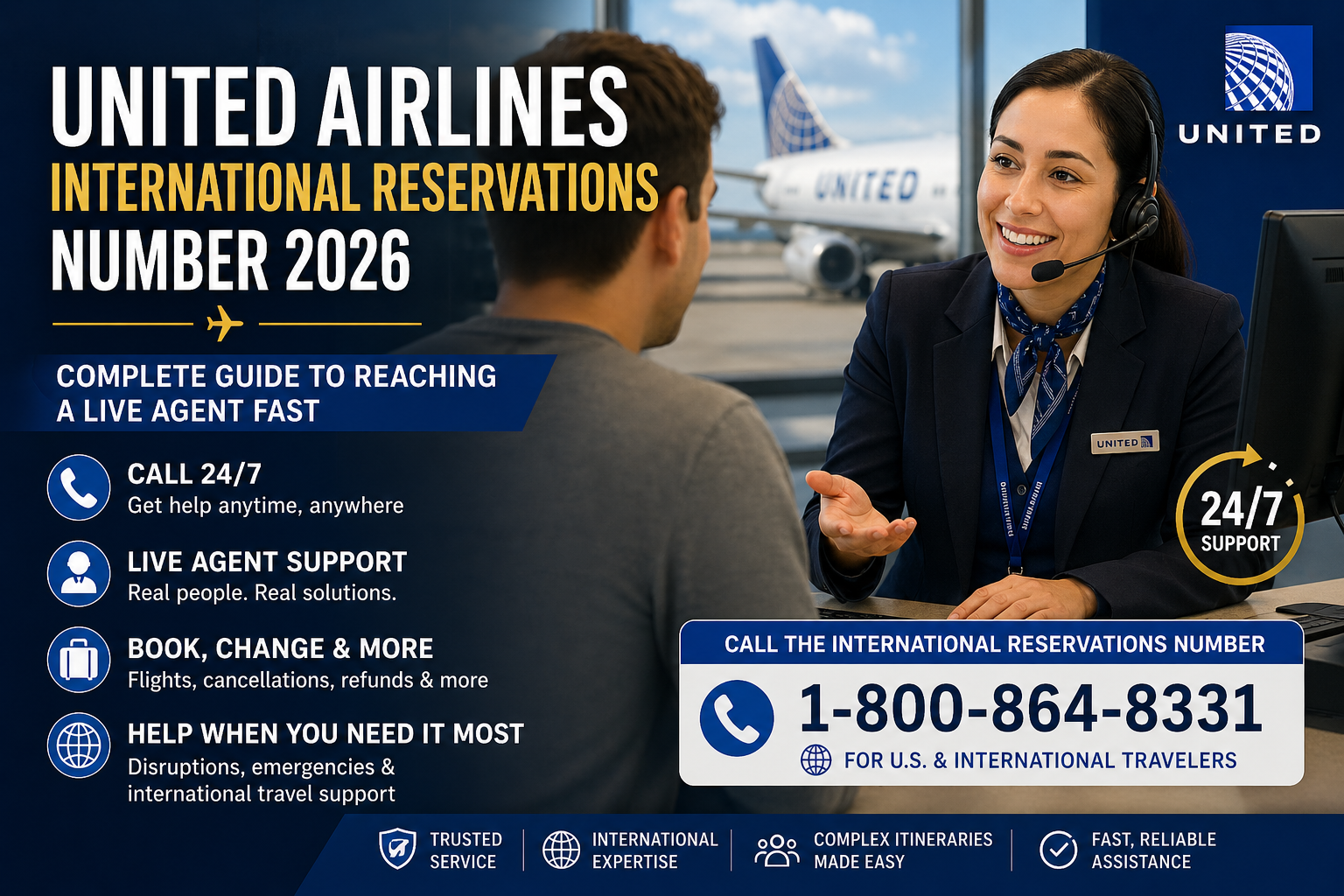 United Airlines Phone Number 2026: Complete Guide to Reaching a Live A