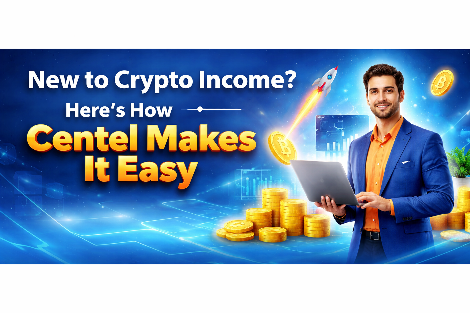 New to Crypto Income? Here’s How Centel Makes It Easy