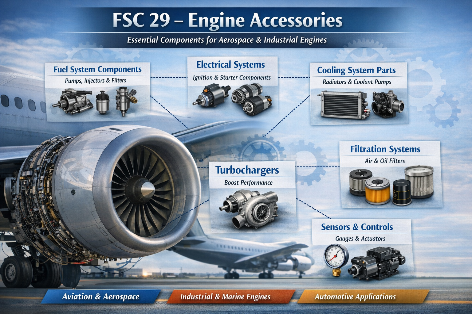 Understanding FSC 29 Engine Accessories: Types Applications and Import
