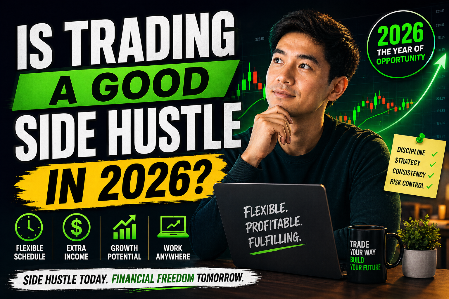IS TRADING A GOOD SIDE HUSTLE IN 2026? HERE IS THE HONEST ANSWER