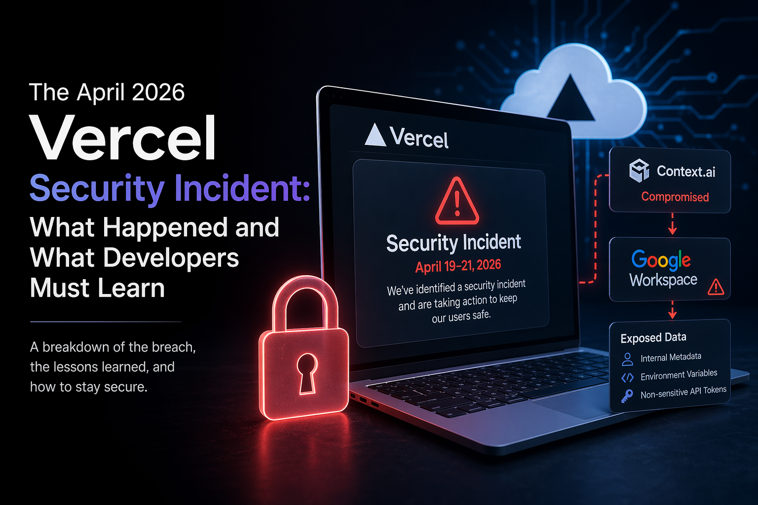The April 2026 Vercel Security Incident: What Happened and What Developers Must Learn