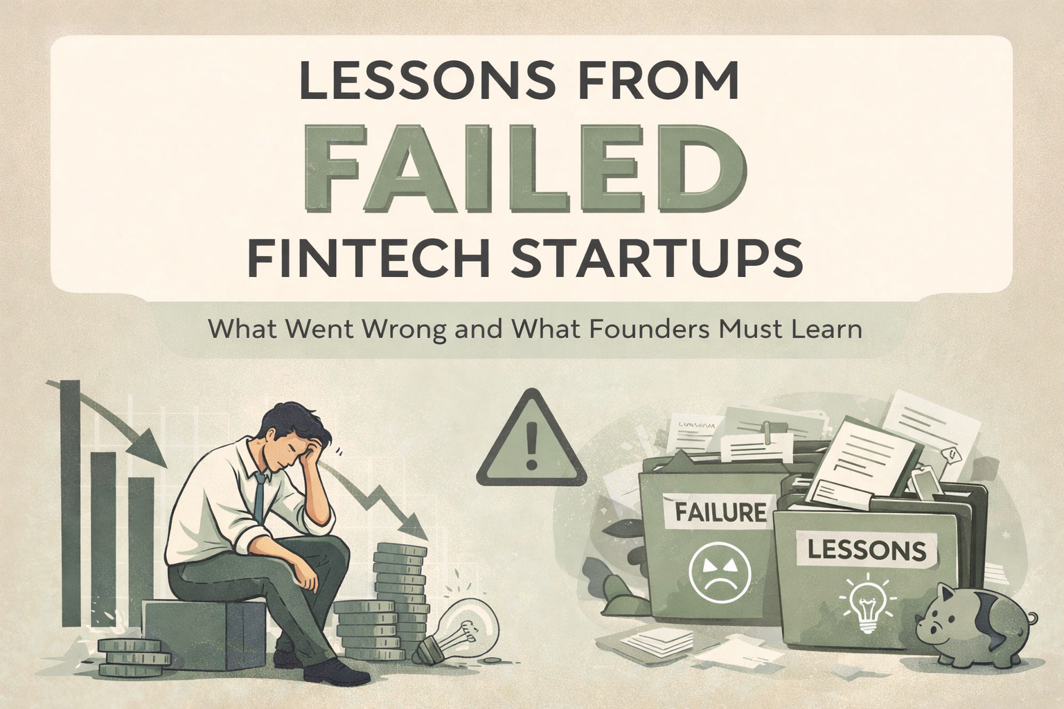 Lessons from Failed Fintech Startups: What Went Wrong and What Founders Must Learn