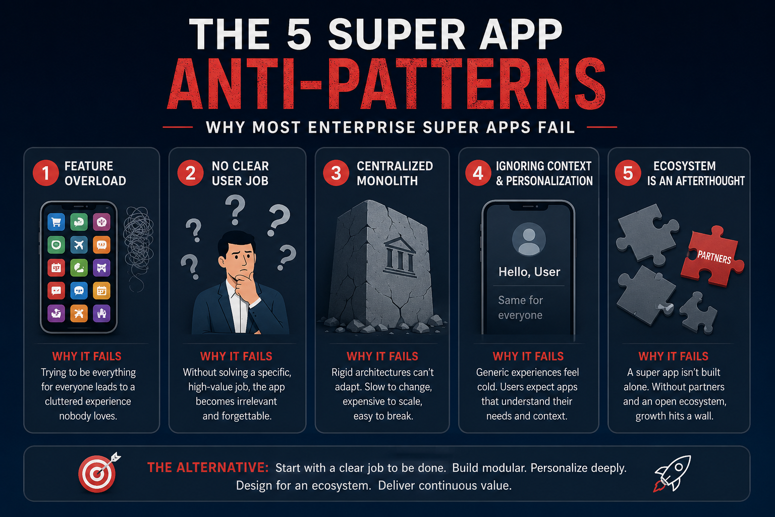 The 5 Super App Anti-Patterns: Why Most Enterprise Super Apps Fail