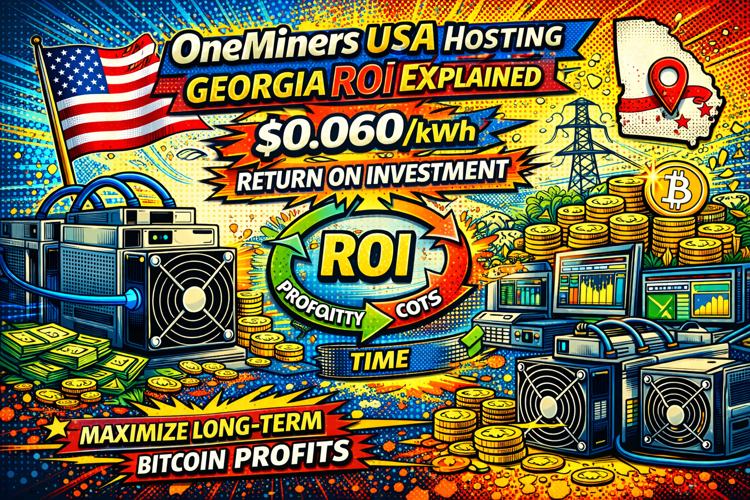 OneMiners USA Hosting Georgia ROI Explained