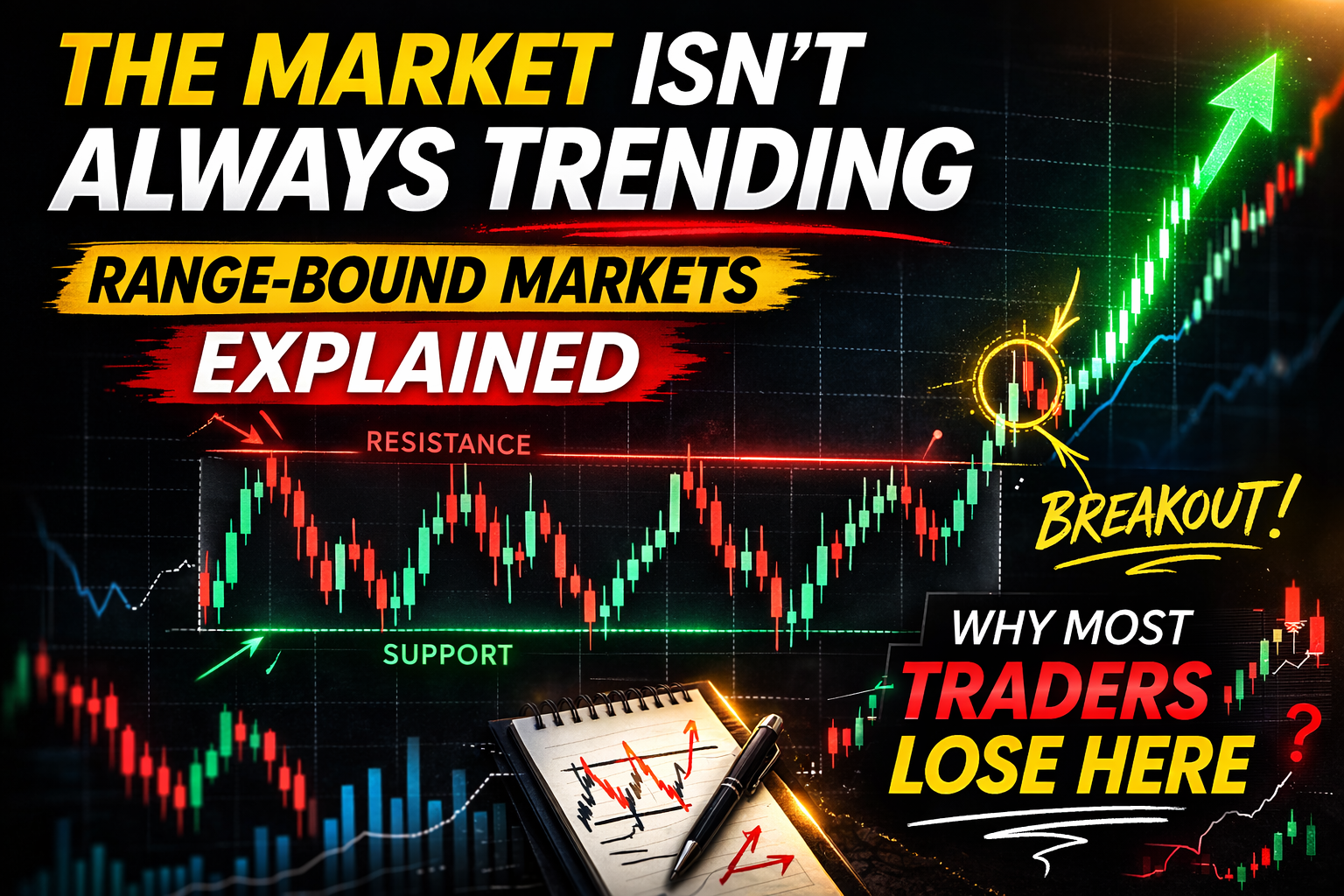 The Market Isn’t Always Trending: Understanding Range-Bound Markets (And How Traders Actually…