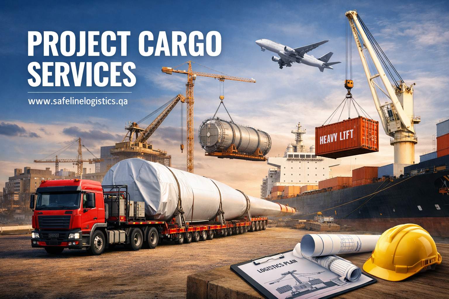 CargoBeyond the Standard Box: Mastering Project Cargo Services in Qata