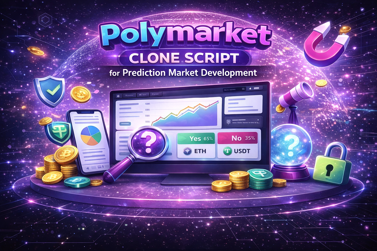 How to Build a Polymarket Clone in 2026: The Ultimate Guide to Launching Decentralized Prediction…