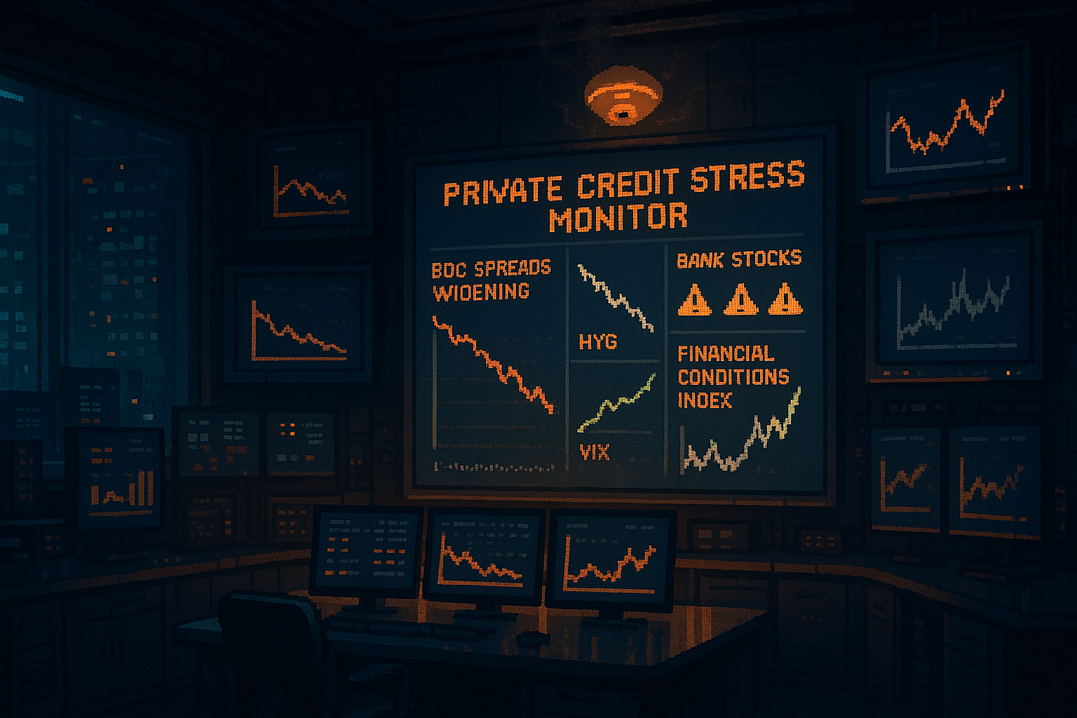 Is Private Credit Safe? Building an Early Warning Dashboard in Python