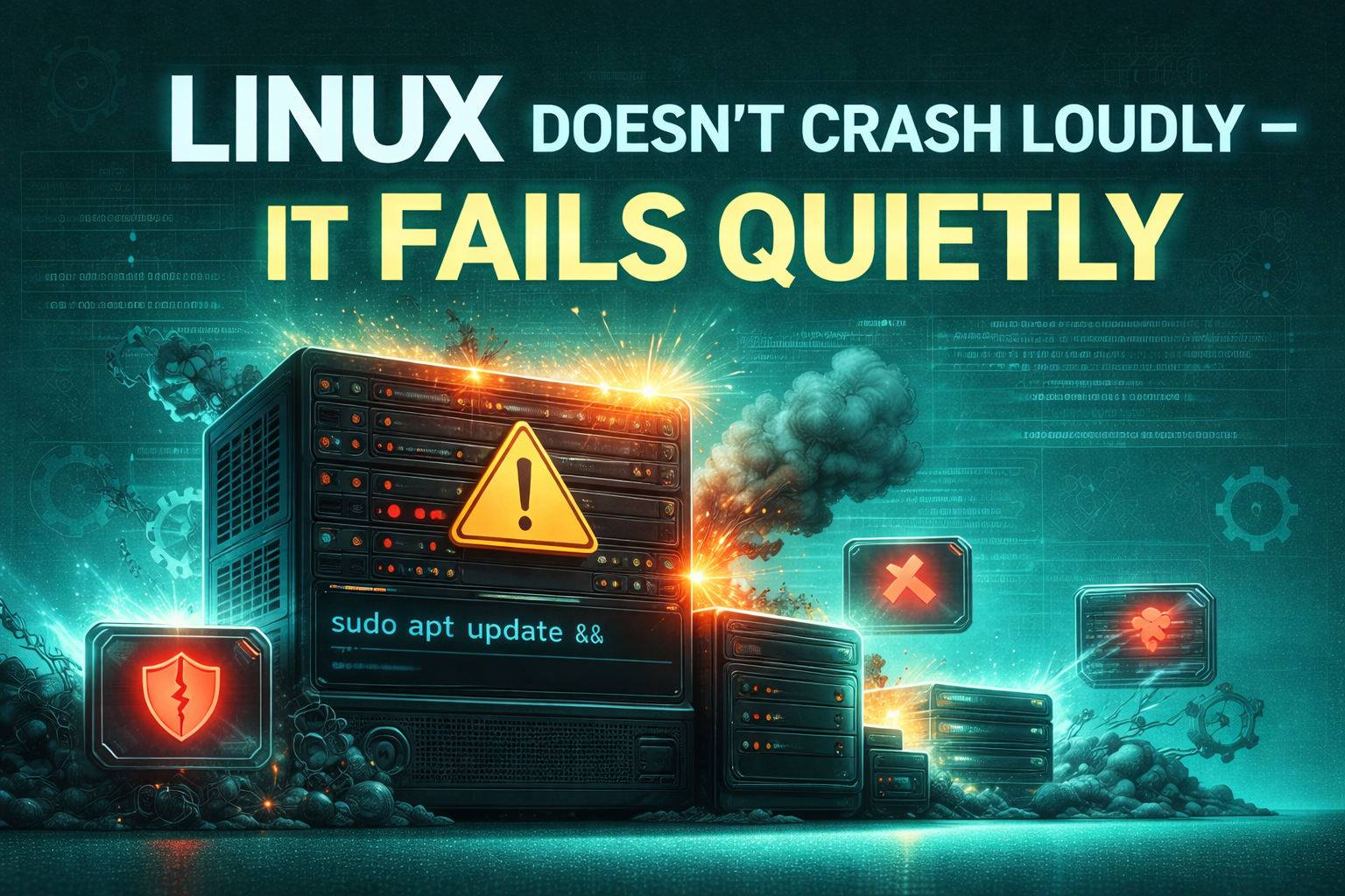 Linux Doesn’t Crash Loudly — It Fails Quietly