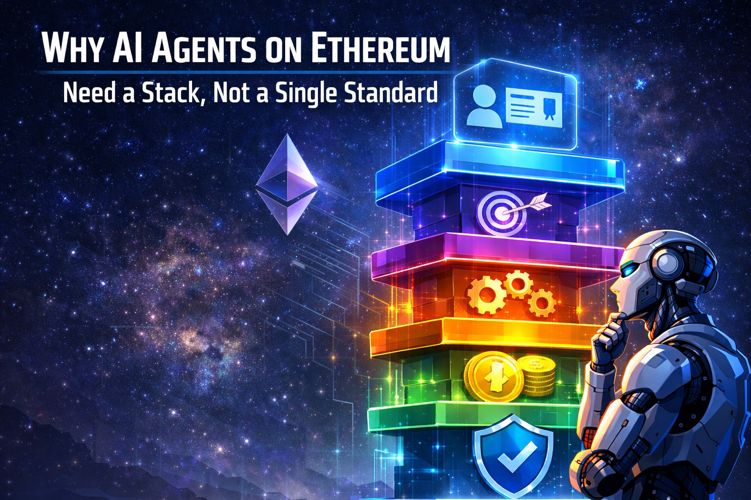 Why AI Agents on Ethereum Need a Stack, Not a Single Standard